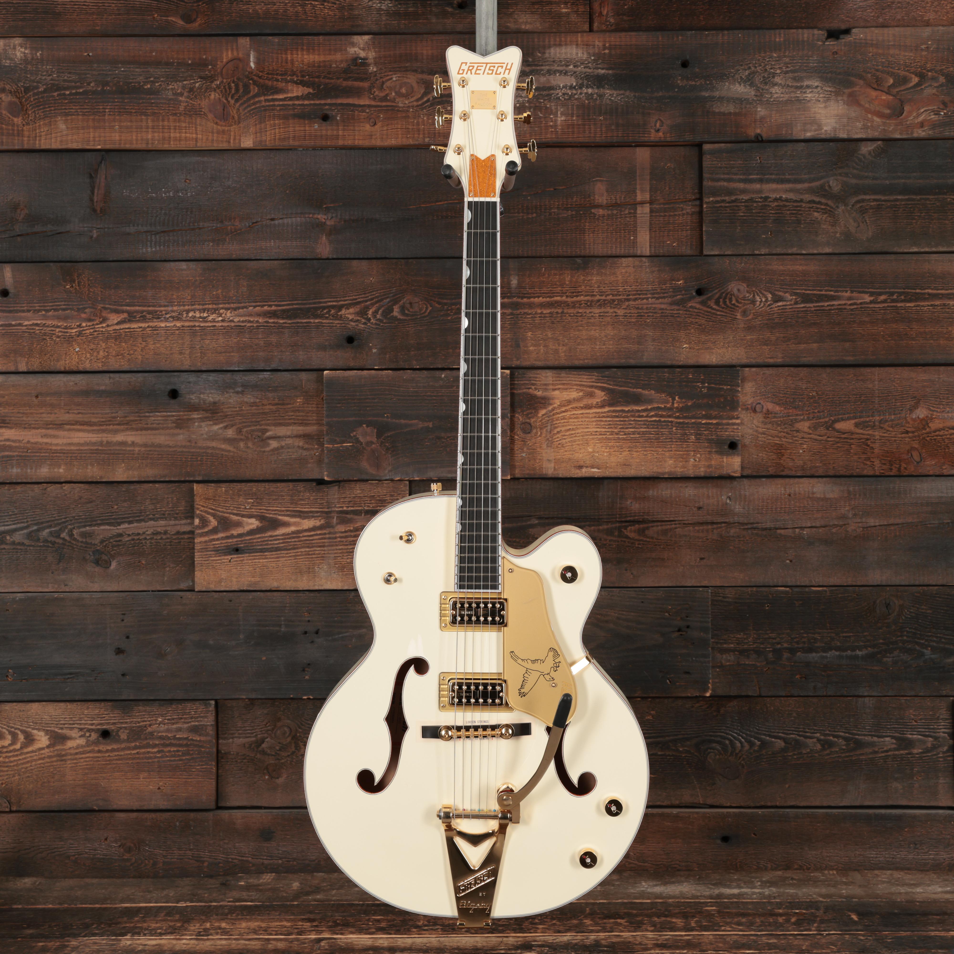 Gretsch G6136T-59GE 1959 Falcon with Bigsby in Vintage White